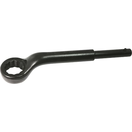 Gray Tools 2-1/2 Striking Face Box Wrench, 45 Degree Offset Head 66880